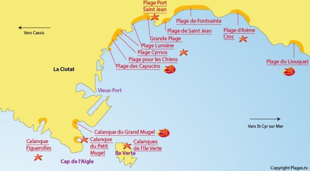 Chambre d'hôtes LE SECADOU La Ciotat Exterior foto